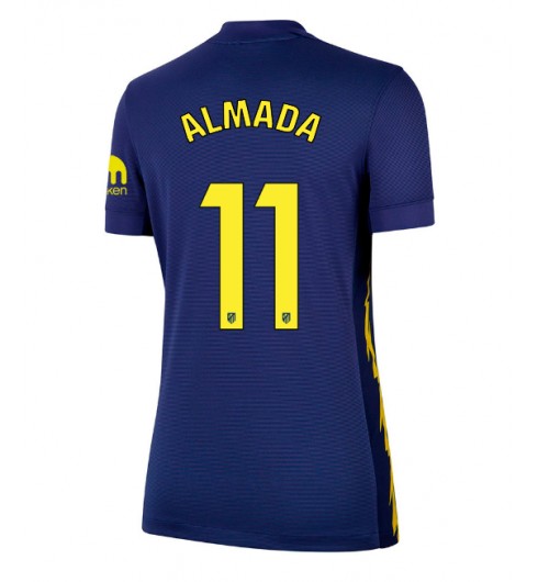 Atletico Madrid Thiago Almada #11 Bortedrakt Dame 2025-26 Korte ermer Atletico Madrid Thiago Almada #11 Bortedrakt Dame 2025-26 Korte ermer